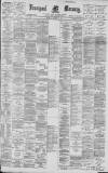 Liverpool Mercury Monday 24 October 1892 Page 1