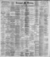 Liverpool Mercury Saturday 19 January 1895 Page 1