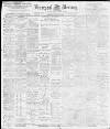 Liverpool Mercury Thursday 13 October 1898 Page 1