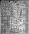 Liverpool Mercury Wednesday 07 December 1898 Page 1