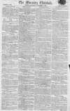 Morning Chronicle Saturday 01 November 1806 Page 1