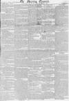 Morning Chronicle Saturday 02 November 1822 Page 1