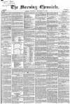 Morning Chronicle Saturday 12 September 1857 Page 1