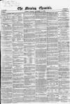Morning Chronicle Tuesday 14 December 1858 Page 1