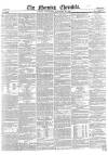 Morning Chronicle Wednesday 23 November 1859 Page 1