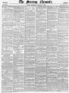 Morning Chronicle Saturday 11 August 1860 Page 1
