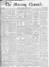 Morning Chronicle Saturday 16 March 1861 Page 1