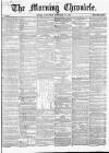 Morning Chronicle Wednesday 11 September 1861 Page 1