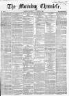 Morning Chronicle Saturday 26 October 1861 Page 1