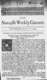 Newcastle Courant Sat 06 Apr 1723 Page 1