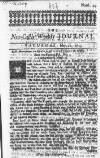 Newcastle Courant Sat 11 May 1723 Page 1
