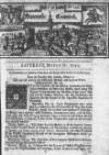 Newcastle Courant Sat 21 Mar 1724 Page 1