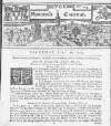 Newcastle Courant Fri 24 Jul 1724 Page 1