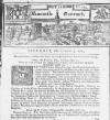 Newcastle Courant Sat 03 Oct 1724 Page 1