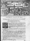Newcastle Courant Sat 16 Jan 1725 Page 1