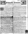 Newcastle Courant Sat 17 Feb 1728 Page 1