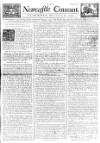 Newcastle Courant Sat 11 Oct 1735 Page 1