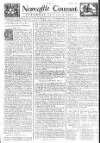 Newcastle Courant Sat 03 Jan 1736 Page 1
