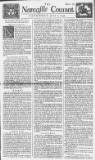 Newcastle Courant Sat 02 Jun 1739 Page 1