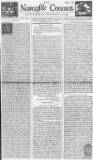 Newcastle Courant Sat 03 Nov 1739 Page 1
