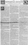 Newcastle Courant Sat 03 Jan 1741 Page 1
