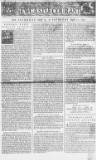 Newcastle Courant Sat 13 Aug 1743 Page 1