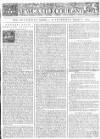 Newcastle Courant Sat 01 Sep 1744 Page 1