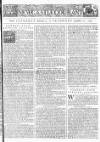 Newcastle Courant Sat 05 Sep 1747 Page 1