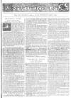 Newcastle Courant Sat 01 Apr 1749 Page 1