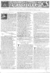 Newcastle Courant Sat 03 Jun 1749 Page 1