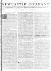 Newcastle Courant Sat 28 Mar 1752 Page 1