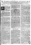 Newcastle Courant Saturday 26 February 1757 Page 1