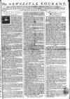 Newcastle Courant Saturday 28 January 1758 Page 1