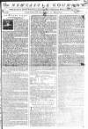 Newcastle Courant Saturday 30 September 1758 Page 1