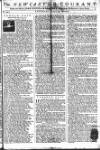 Newcastle Courant Saturday 25 April 1761 Page 1