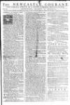 Newcastle Courant Saturday 22 August 1767 Page 1