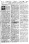Newcastle Courant Saturday 06 February 1768 Page 1