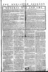 Newcastle Courant Saturday 21 May 1774 Page 1