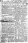 Newcastle Courant Saturday 21 October 1786 Page 1
