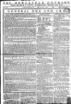 Newcastle Courant Saturday 24 March 1787 Page 1