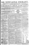 Newcastle Courant Saturday 24 December 1791 Page 1