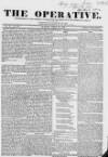The Operative Sunday 28 April 1839 Page 1
