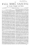 Pall Mall Gazette Friday 12 May 1865 Page 1