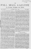 Pall Mall Gazette Saturday 01 July 1865 Page 1
