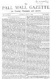 Pall Mall Gazette Saturday 08 July 1865 Page 1