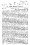 Pall Mall Gazette Saturday 22 July 1865 Page 1