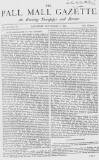 Pall Mall Gazette Saturday 02 September 1865 Page 1