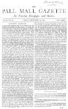 Pall Mall Gazette Friday 15 September 1865 Page 1