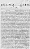 Pall Mall Gazette Wednesday 15 November 1865 Page 1