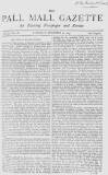Pall Mall Gazette Saturday 18 November 1865 Page 1
